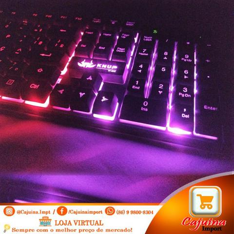 Teclado Gamer Led USB Perfeito T19tg11ked19 - Foto 6
