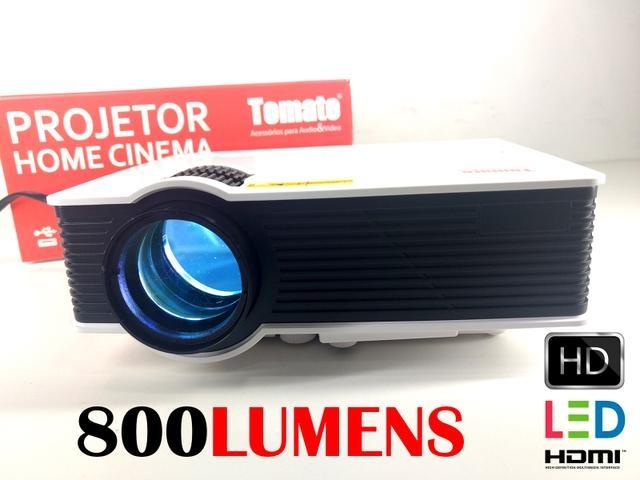 Projetor De Led Tomate Cinema 800 Lumens Original Mpr-7007 - Foto 5