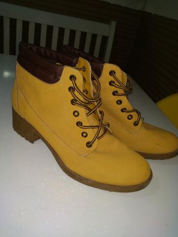 Bota feminina novíssima via Marte Tam 38 - Foto 4