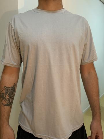 Camiseta Ecológica cor cinza (sublimação e serigrafia) - Foto 2