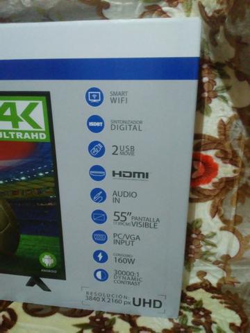 Promoção televisor 55 polegada novo na caixa - Foto 2