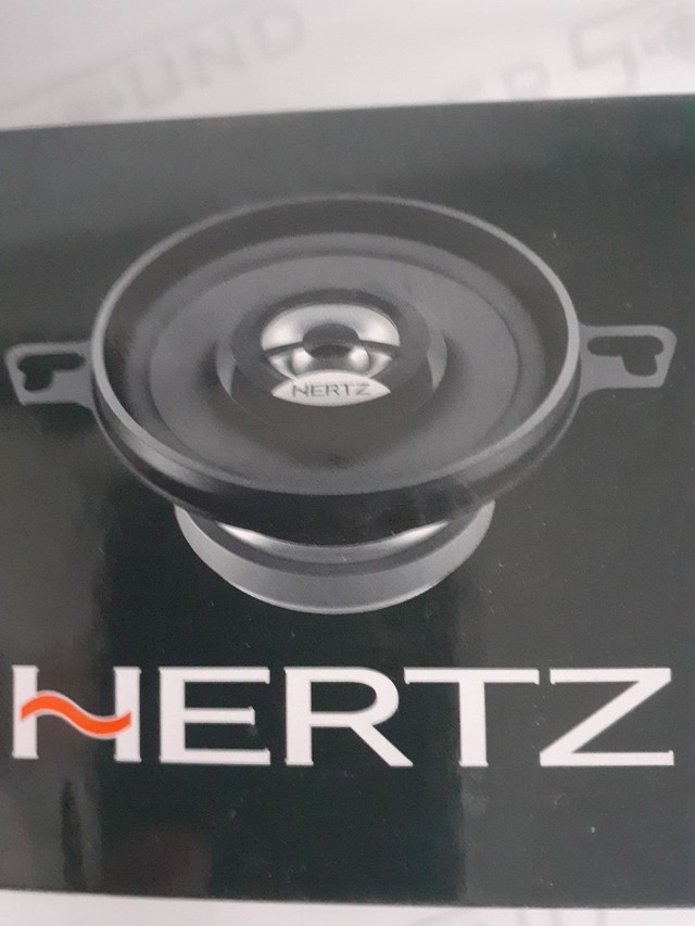 Par de alto falante. Hertz.  DCX 87.3. Italiano. 3,5". 60RMS.  Garantia. Novo. Instalado. 