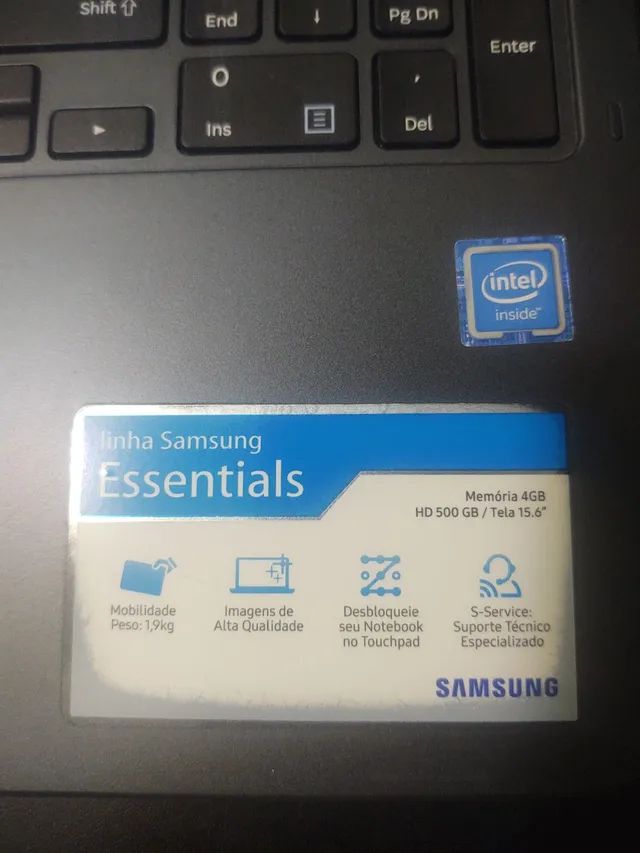 samsung essentials intel inside