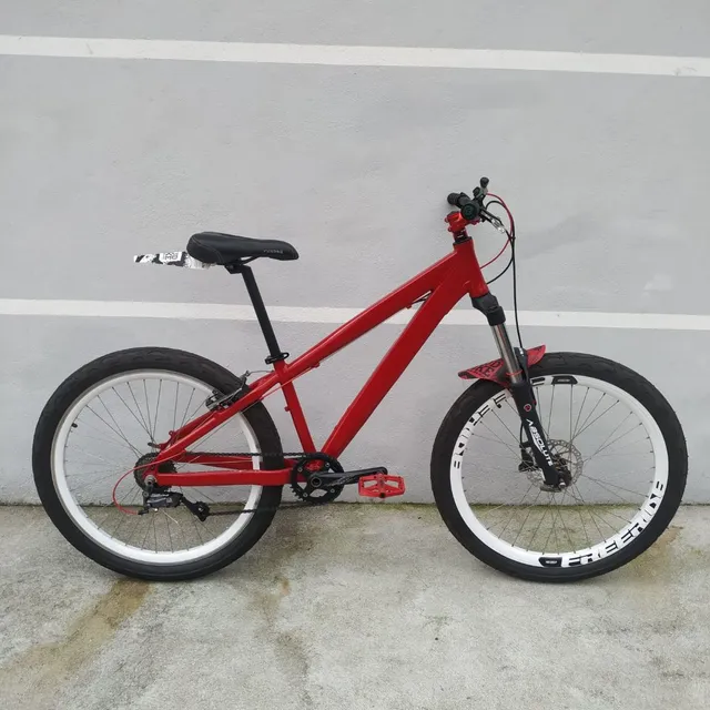 Banco Gios Selim Gi-1109 Bike Manobra Dirt Bmx Grau Branco Bike