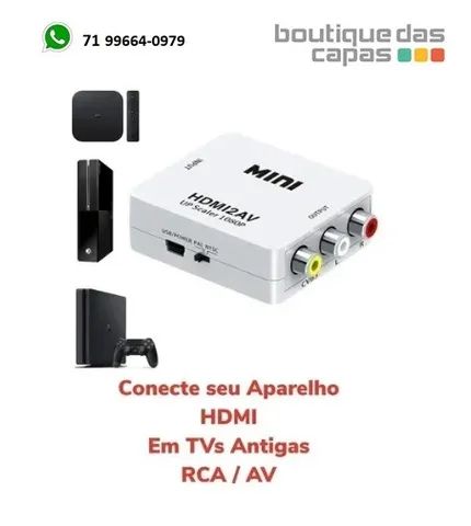 Adaptador conversor HDMI(entrada) x RCA(saida) hdmi x av / rca it-blue LE-4113 - Foto 3