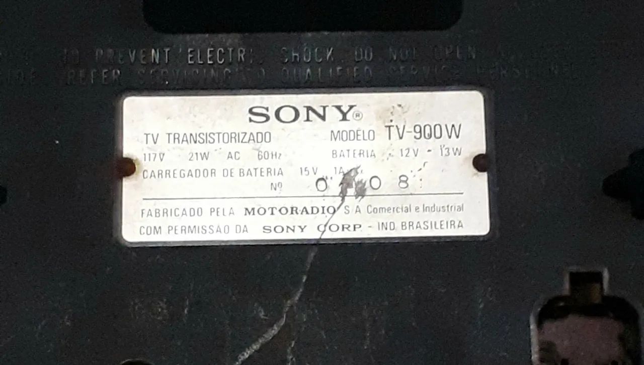 Televisão Sony antiga  - Foto 2