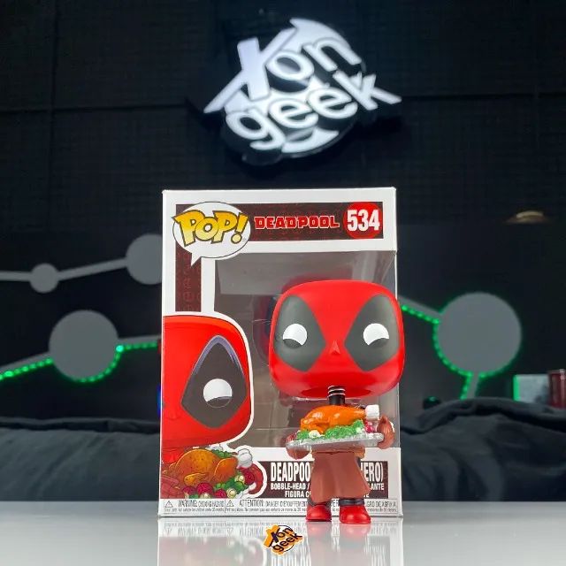 Funko POP Marvel Especial de Natal Deadpool 534 | Funko - Original