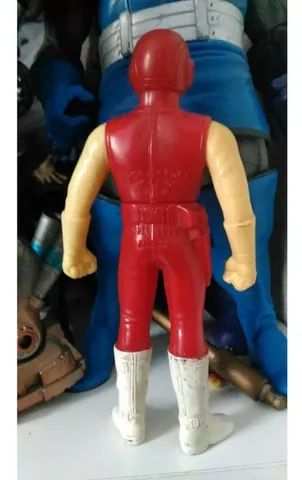 Flashman Boneco Figura Red Flash Bandai Sentai Original - Foto 2