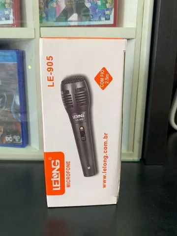 Microfone Lelong LE 905: Som Profissional ao Seu Alcance!