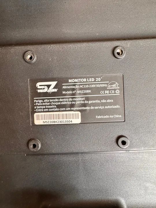 Monitor extra LED 22 polegadas.  - Foto 2