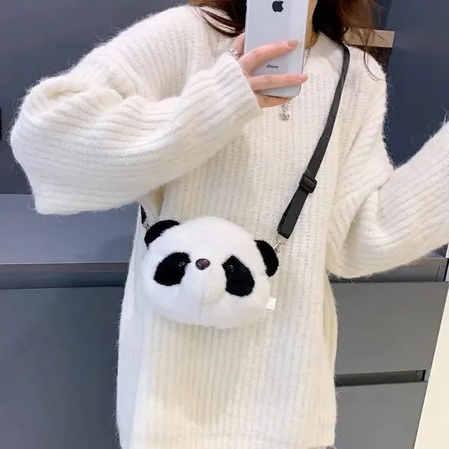 Bolsinha Urso Panda 