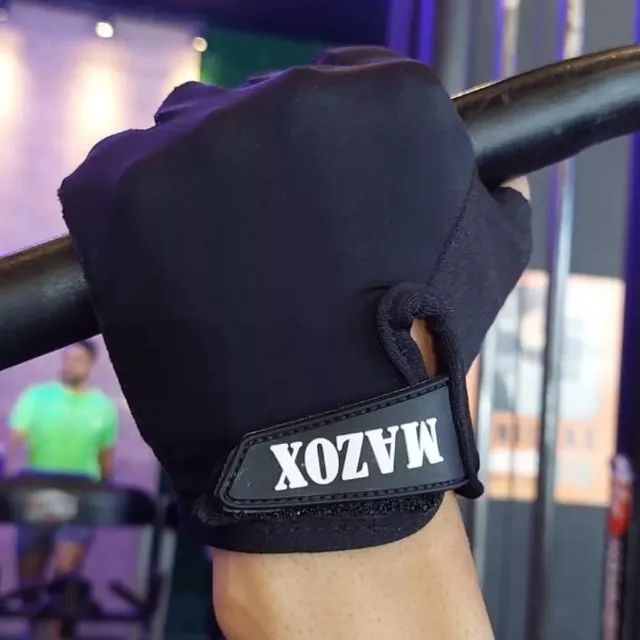 Luvas academia Ciclismo Unisex Bike Proteção Uv Neoprene Original - Foto 5