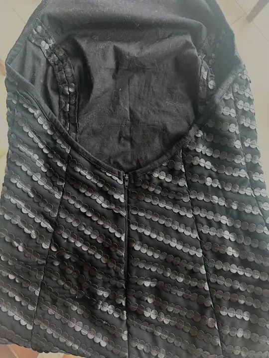 Vestido preto de Couro Legítimo  - Foto 5