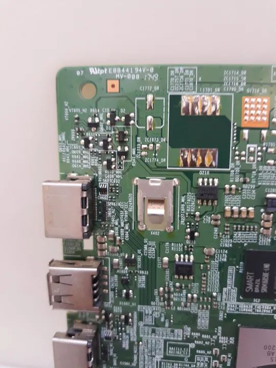 Placa de vídeo TV Samsung. Usada porém Boa. UN49J5200AG. - Foto 4