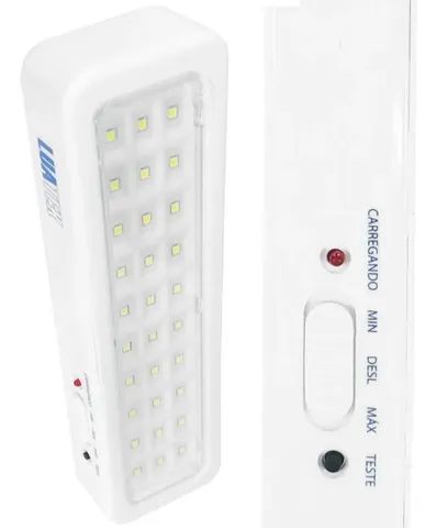 Luminária de Emergência Luatek-LK-730 - Foto 5