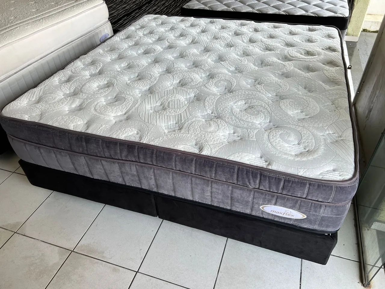 Cama box Maxflex Látex Super King  - Foto 2