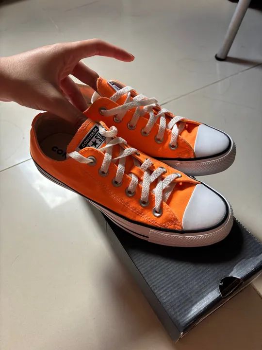 Tênis Converse Laranja Original