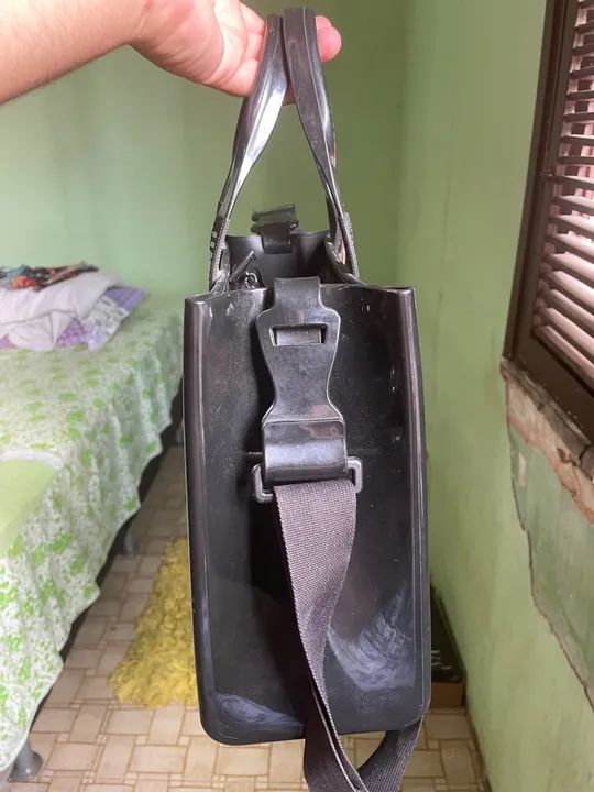 Bolsa Melissa Preta - Foto 5