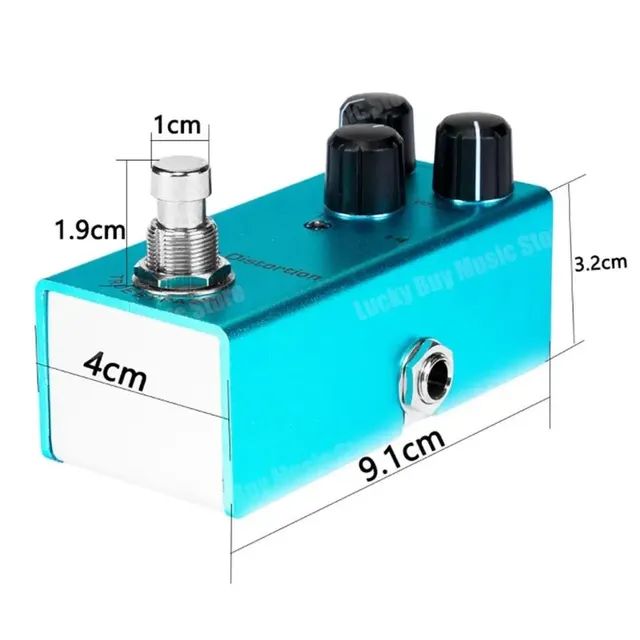 Pedal de Efeito para Guitarra Crunch Distortion - Foto 6