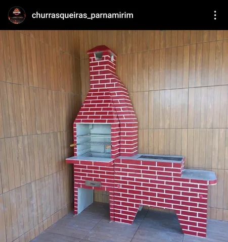 Churrasqueira pré moldado 