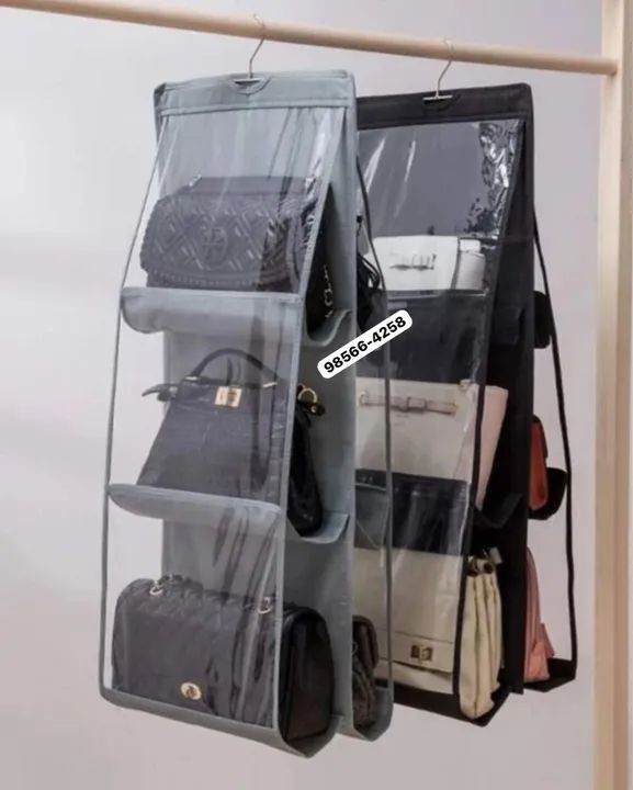 Organizar Closet - Organizador de Bolsas  - 6 Divisórias