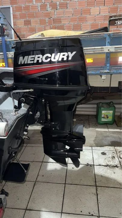 Motor de popa Mercury 50hp 4 tempos - Foto 5