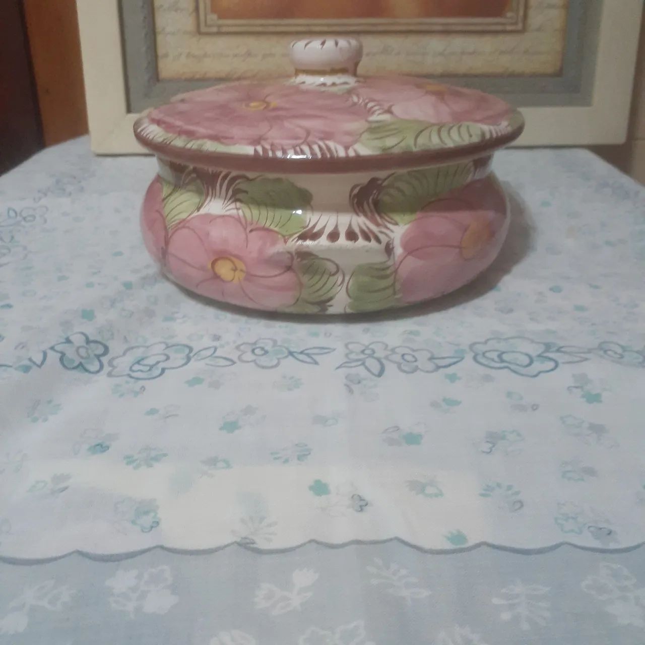 Sopeira  louça  florida..linda D+ - Foto 3