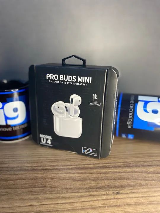 Fone de Ouvido Bluetooth Pro Buds Mini - Novo - Foto 3