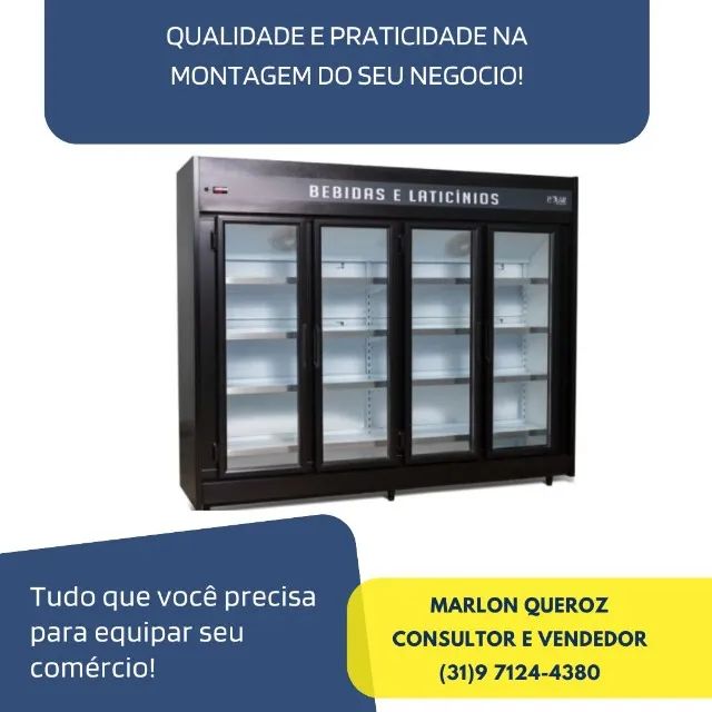 Freezer Refrigerador 4 Portas Polar