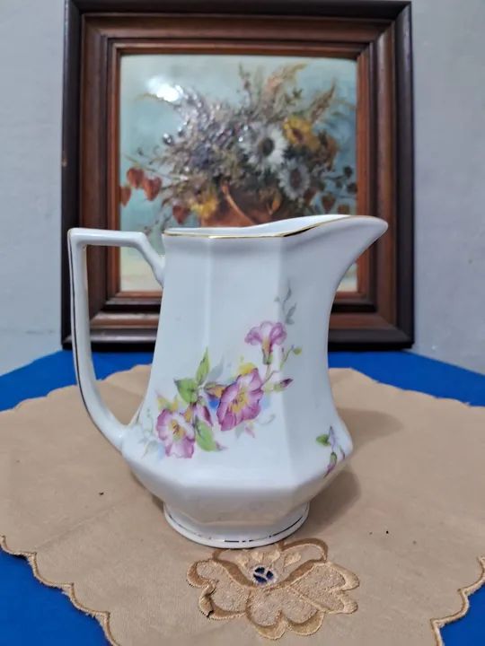 Antiga leiteira porcelana Mauá  - Foto 5