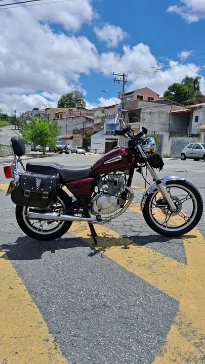 *Suzuki Intruder 125 - 2010*<br>Segundo dono, manual e chave reserva.  - Foto 5