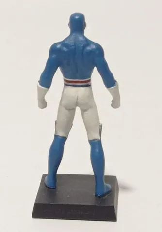 Miniatura Capitão Britânia Marvel Eaglemoss (caixa) - Foto 4