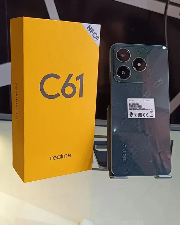 Realme C61 8/256 - Novo na caixa! - Foto 4