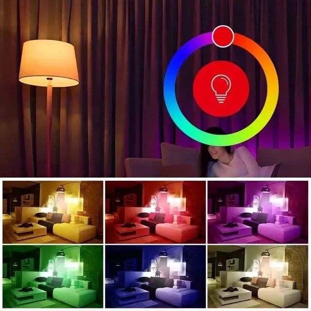 Lâmpada Inteligente Tuya RGB 15W Compatível com ALEXA Envio imediato!! - Foto 5