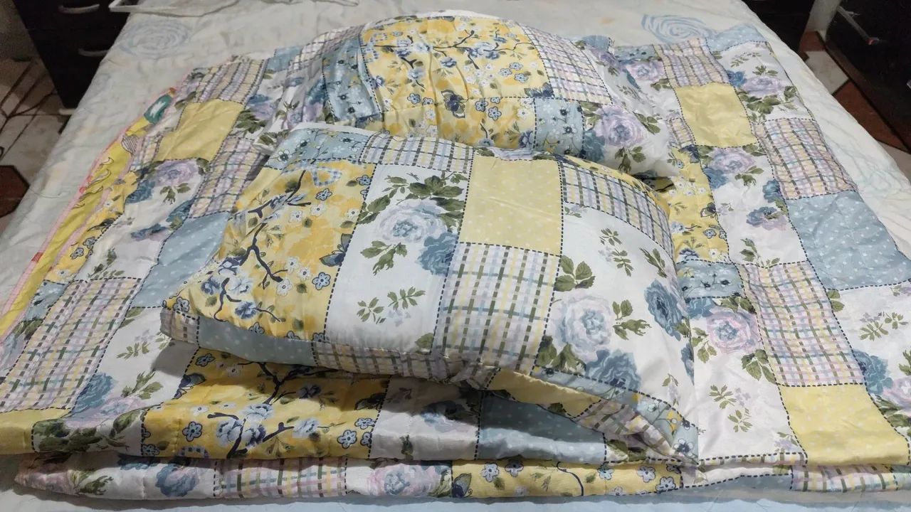 Edredom de Casal KIT 3 PEÇAS - Foto 2