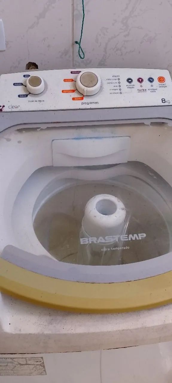 Máquina de Lavar Brastemp 8kg - retirar peças 