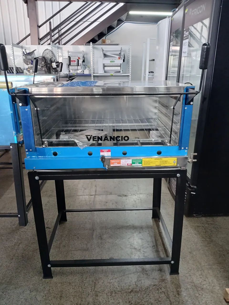 Forno Industrial a Gás Inox FIRI90 Roma Venâncio