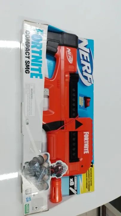 Nerf Fortnite Compact SMG - Brinquedo de Ação