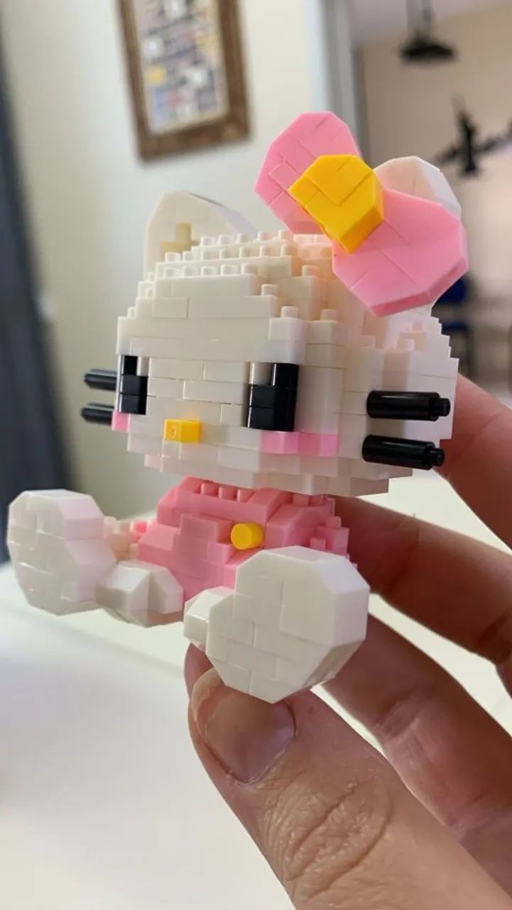 Mini lego Hello Kit sanrio decoração  - Foto 2
