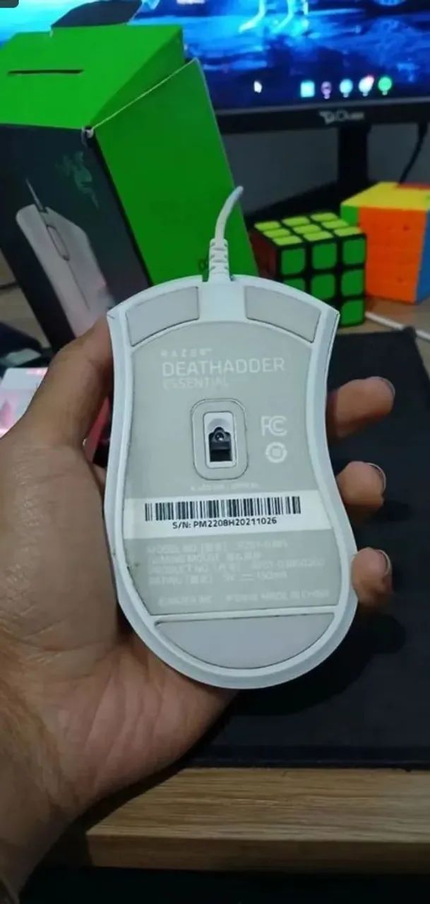 Mouse Razer Deathadder Essential - Edição Branca - Foto 4