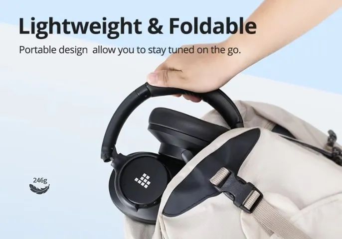 Fone Sem Fio Tronsmart Sounfii Q20 Headset com Cancelamento de Ruído Ativo - Foto 3