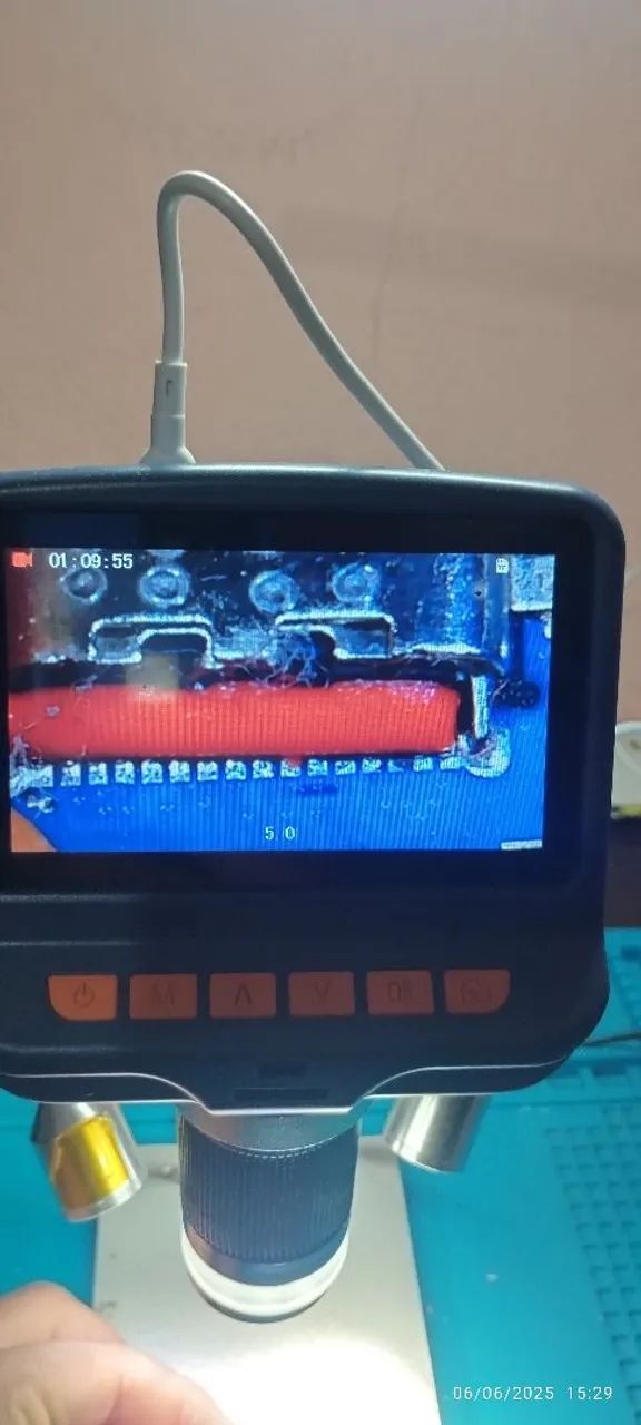 Microscópio manutenção em celular andonstar ad106 - Foto 5