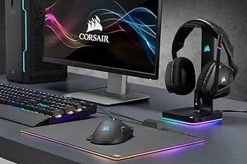 SUPORTE PARA HEADSET CORSAIR RGB ST100 - Foto 4