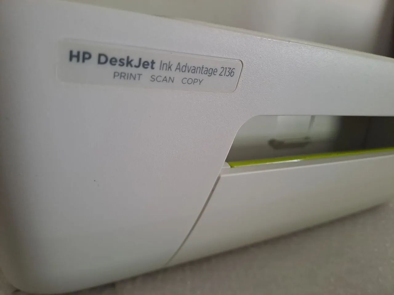 Impressora HP DeskJet Ink Advantage 2136 - Foto 4