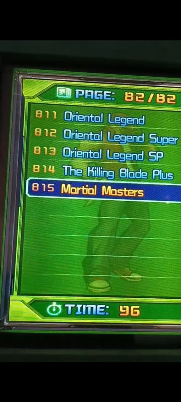 Fliperama com 815 jogos