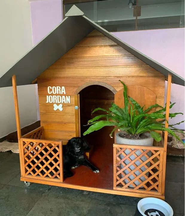Casinha de cachorro linda para seu pet!