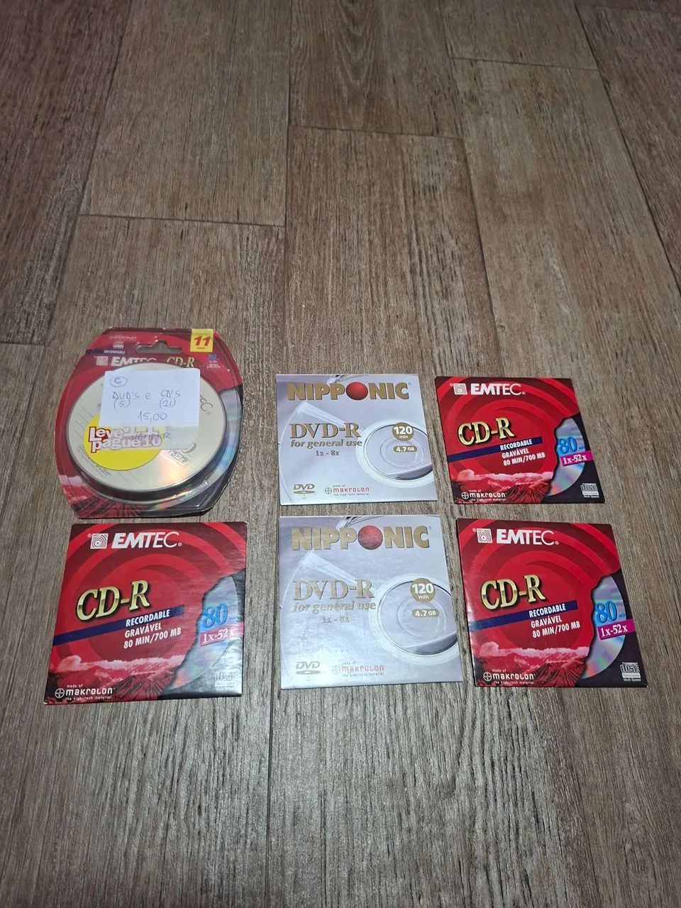 DVD-R e CD-R