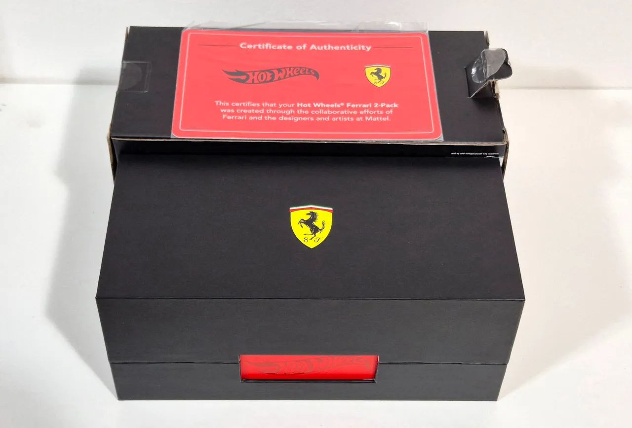 Hot Wheels RLC Ferrari Heritage Set Caixa Danificada - Hobbies e