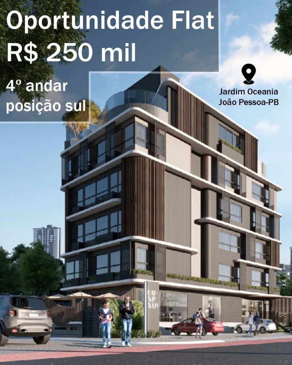 Flat melhor localização no Jardim Oceania