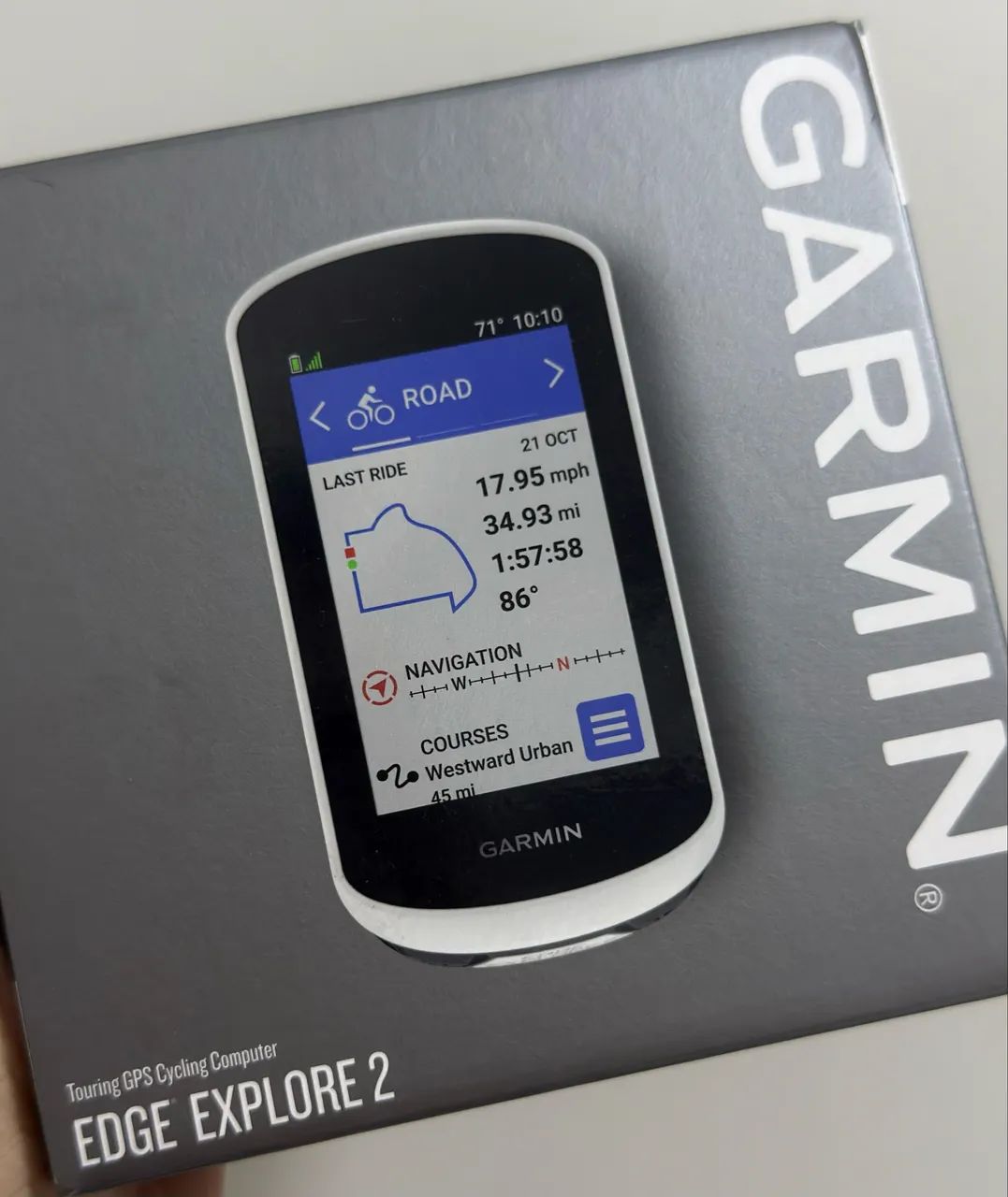 Garmin Edge Explore 2 - Ciclismo - Ernesto Geisel, João Pessoa